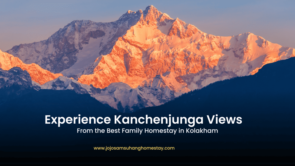 Blog thumbnail for Family Homestay in Kolakham showing scenic mountain view and cozy accommodation